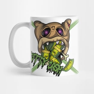 Graffiti style Kitty Cash Cat Mug